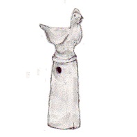 酉年　にわとり　6世紀頃の埴輪